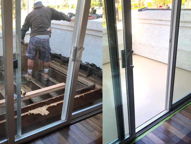 Prep & Repairs project in Coronado — Armor Tek Services